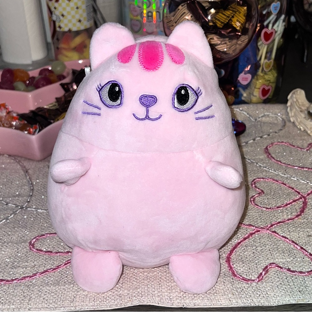 Animal Adventure Plush Pink Soft Kitty Cat